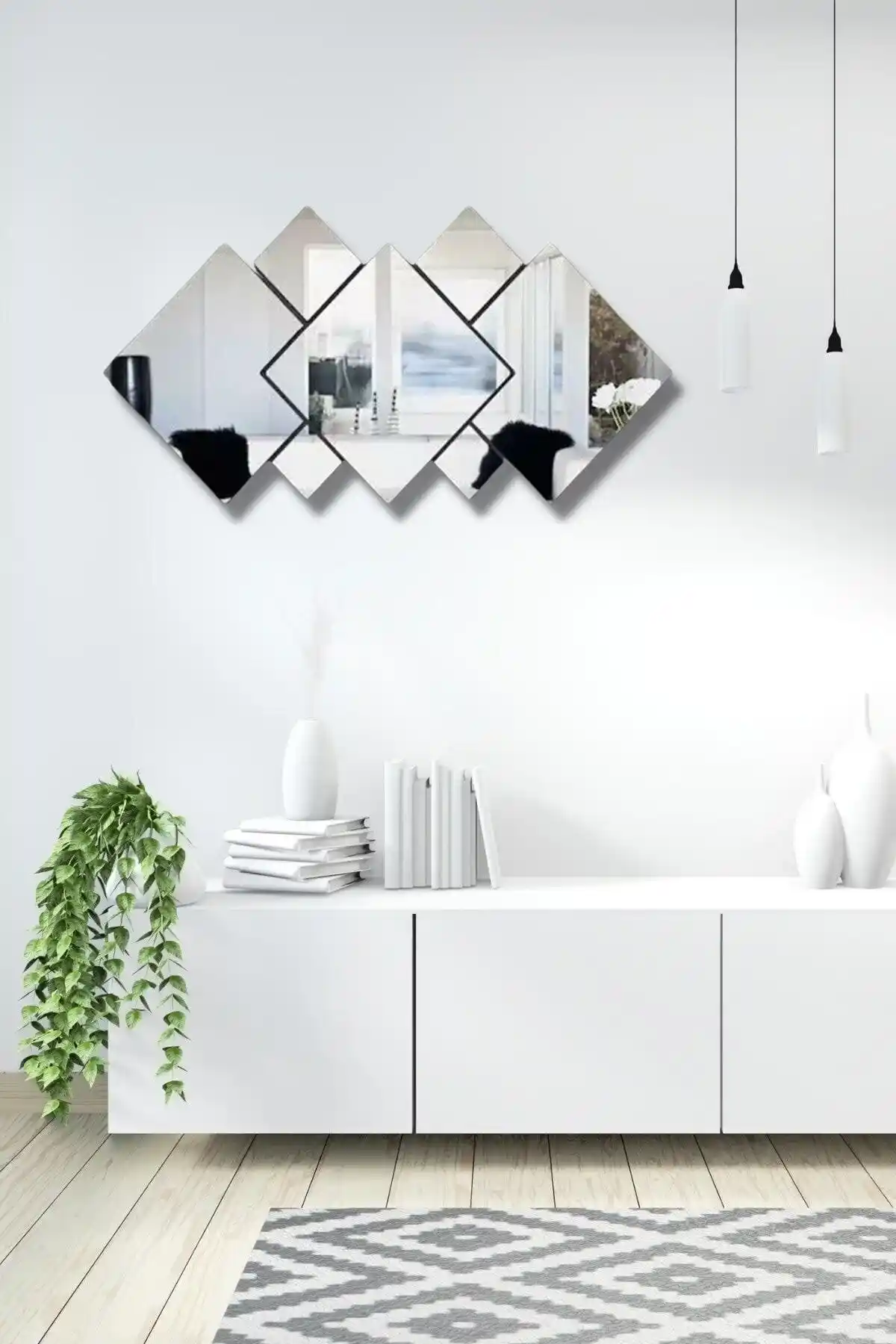 Antre Oturma Odası İçin Duvar Aynası Seçimi: Estetik ve Fonksiyonellik Rehberi