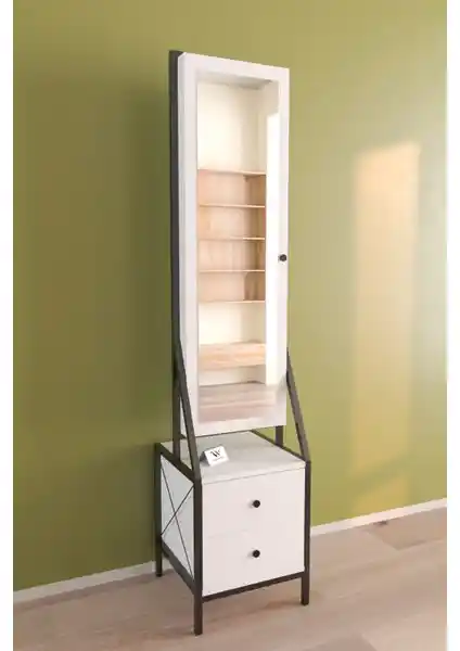 Ayna ve Çekmeceli Takı Dolaplarının Estetik ve İşlevsel Özellikleri