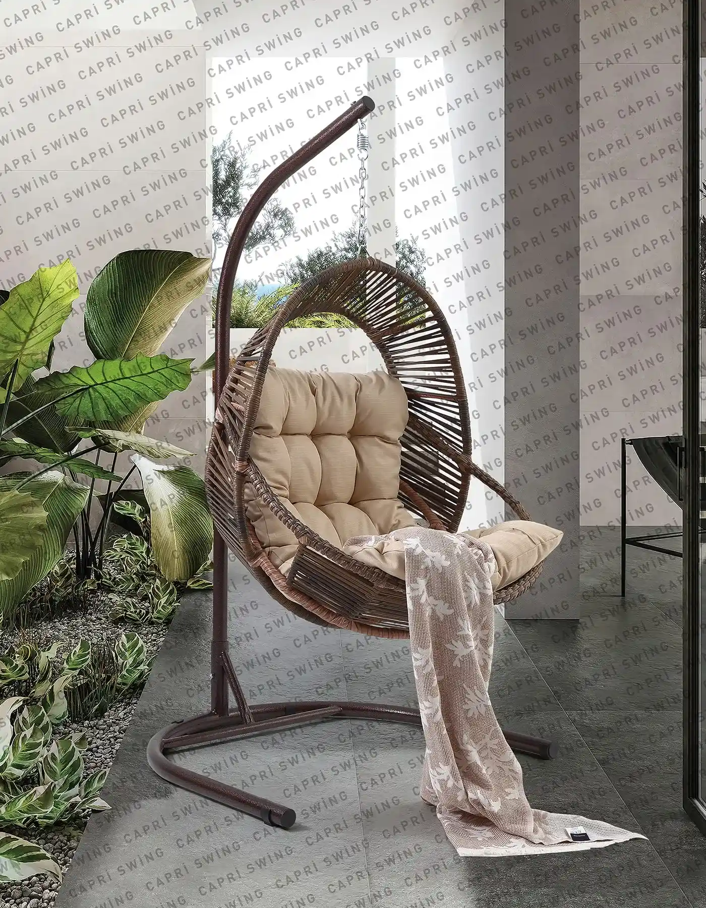 Bahçe Dekorasyonunda Rattan Salıncağı Modelleri ve Estetik Kullanım İpuçları