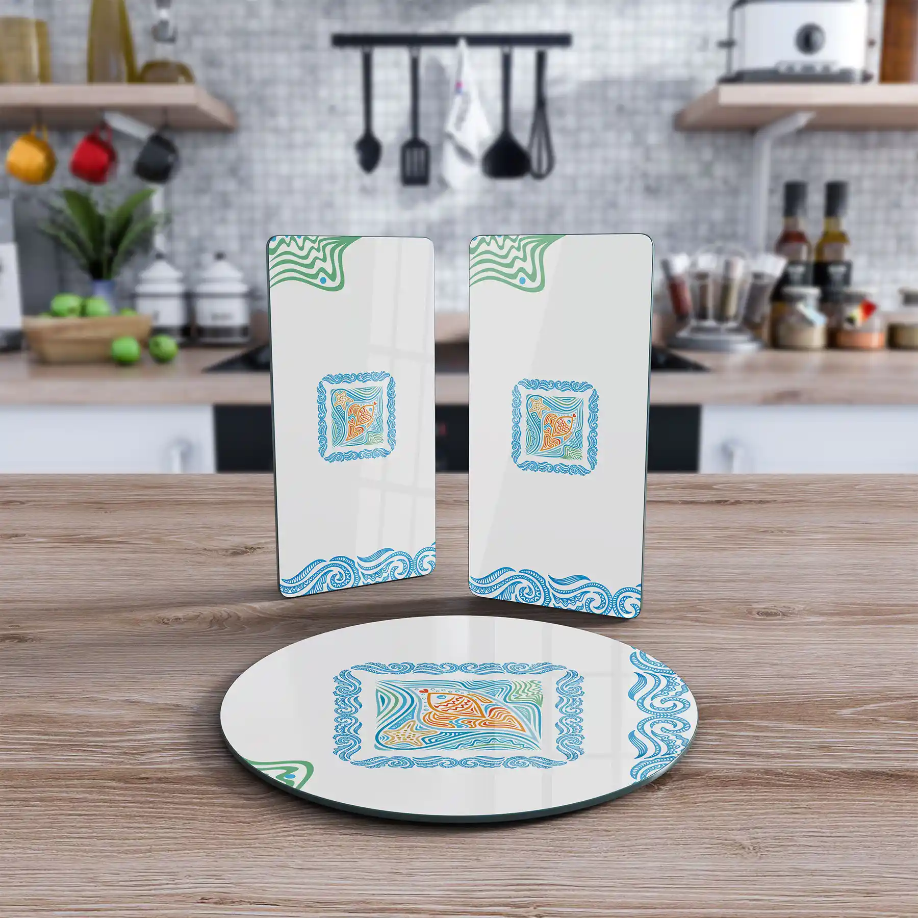 Balık Servis Tabağı Dekorasyonu ve Deniz Temasıyla Şık Sunumlar