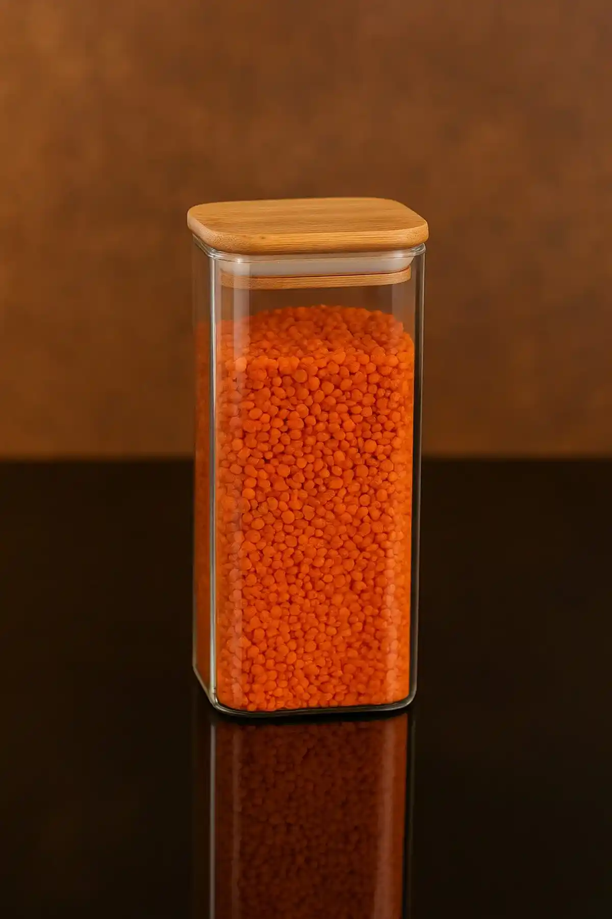 Bambu Kapaklı Baharatlık Kavanozlar ile Mutfakta Estetik ve Düzen Sağlama