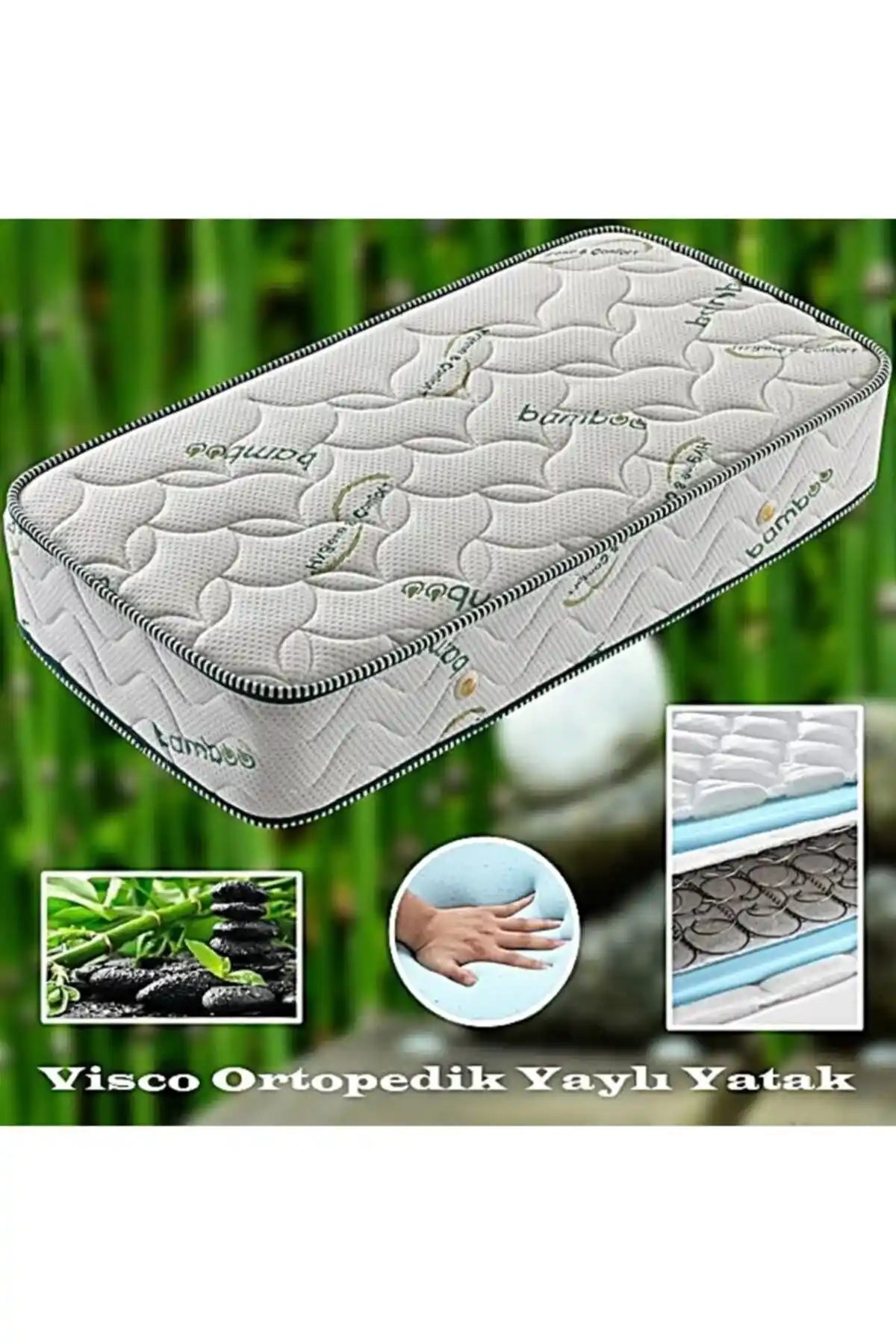 Bambu Kaplı Ortopedik Visco Yataklar: Sağlıklı ve Konforlu Uyku İçin Doğal Çözüm