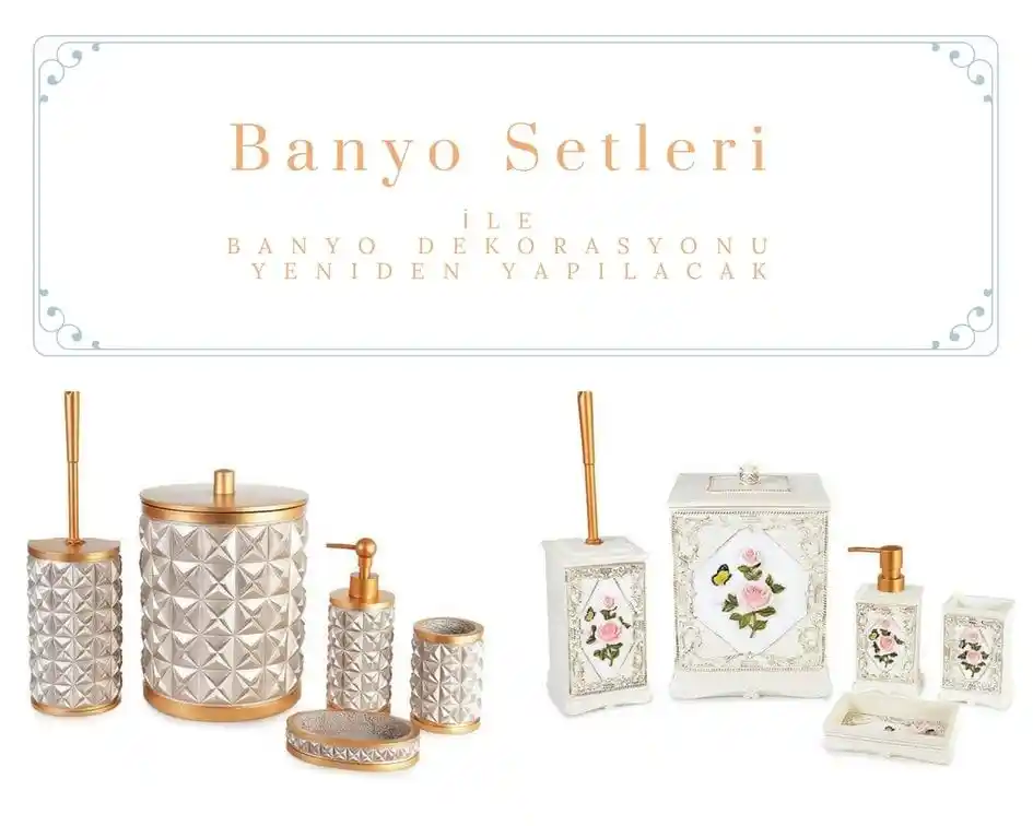 Banyo Dekorasyonunda Banyo Setleri: Malzeme ve Tasarım Seçenekleri ve Avantajları