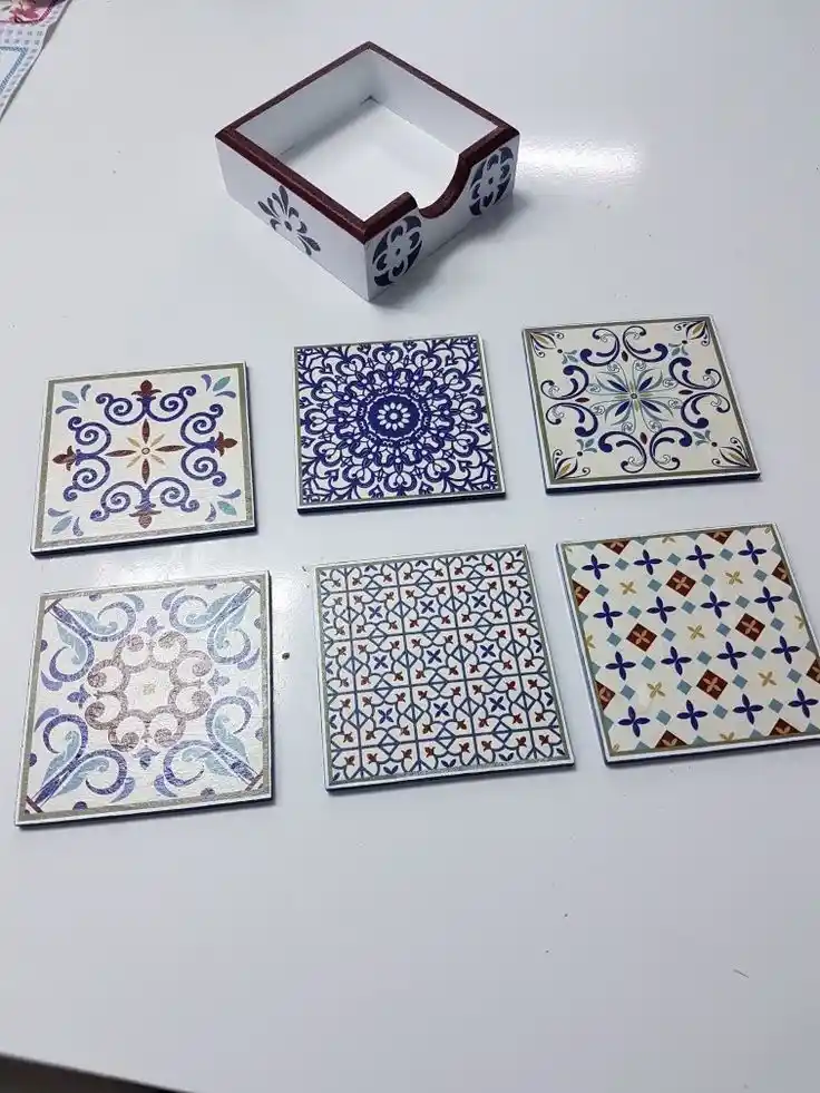 Bardak Altlığı Boyama ile Evinize Özgün ve Estetik Dokunuşlar Katın