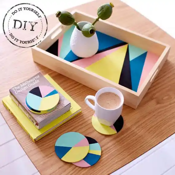 Bardak Altlığı Dekorasyon Fikirleri ve Malzeme Seçenekleri