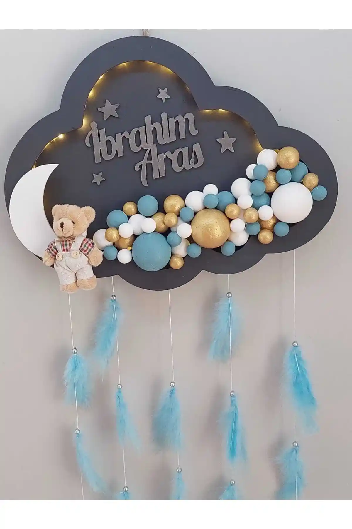 Bebek Odası ve Kapı Süsleri İçin Led Işıklı Dekorasyon Seçenekleri