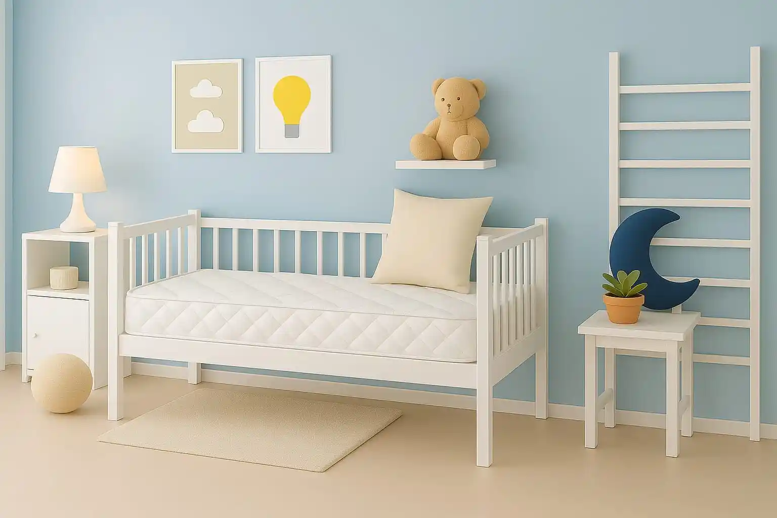 Bebeklerin Sağlıklı ve Güvenli Uyku Ortamları İçin Ortopedik Yatak Seçenekleri