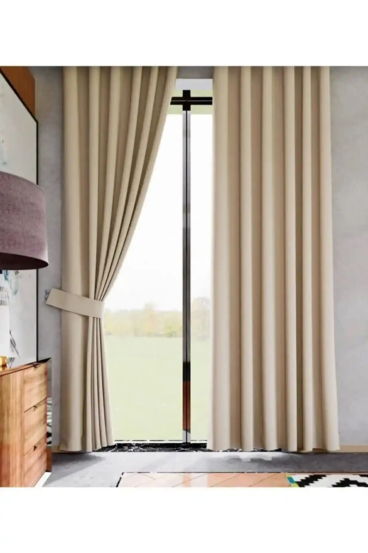 Bej Blackout Perdeler ile Ev Dekorasyonunda Şıklık ve İşlevsellik Sağlama Rehberi