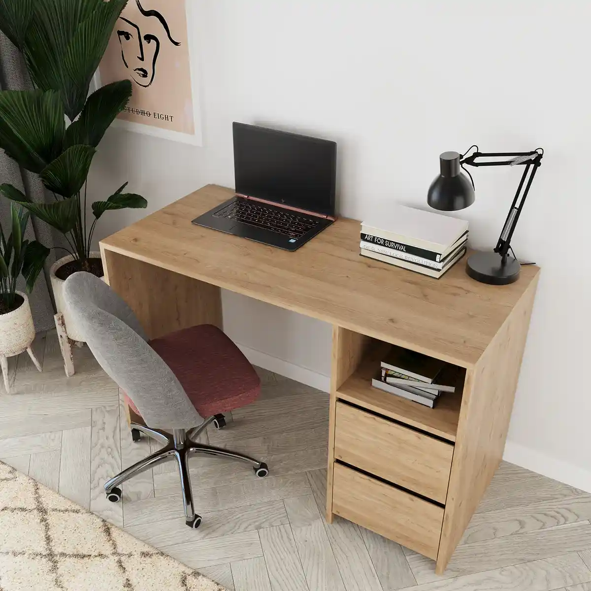 Bimossa Modern Dayanıklı Çalışma Masası: İşlevsel ve Estetik Tasarım Çözümleri