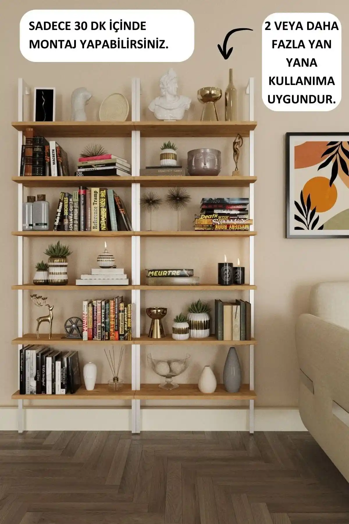 Bofigo Phobia Mobilya Kitaplıkları Modern Tasarım ve Fonksiyonellik Sunar