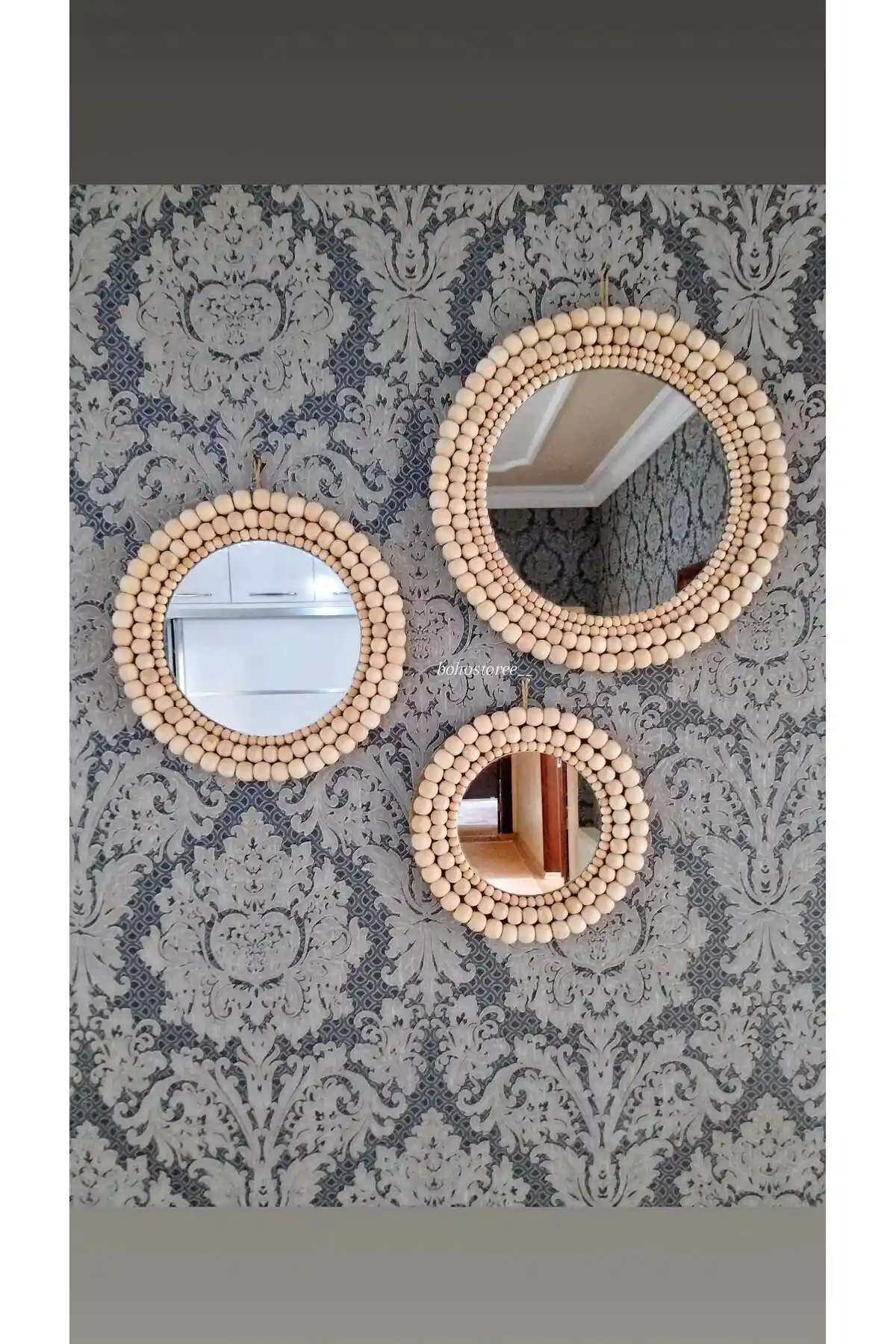 Bohem Tarzda Çok Parçalı Dekoratif Aynalar: Estetik ve Özgünlük Arayanlar İçin Rehber