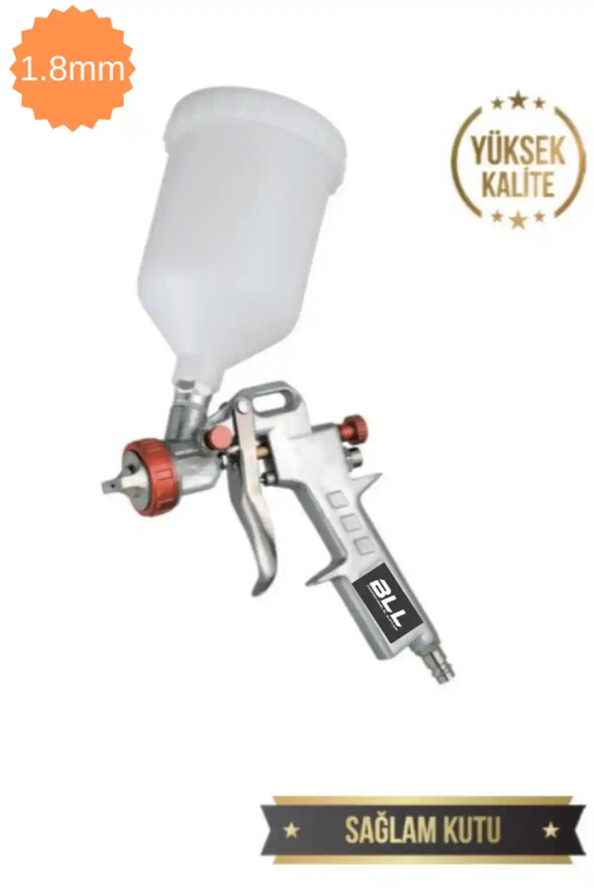 Boya Tabancası Seçiminde 1/8 mm Üstü Depolu Modellerin Özellikleri ve Kullanım Alanları