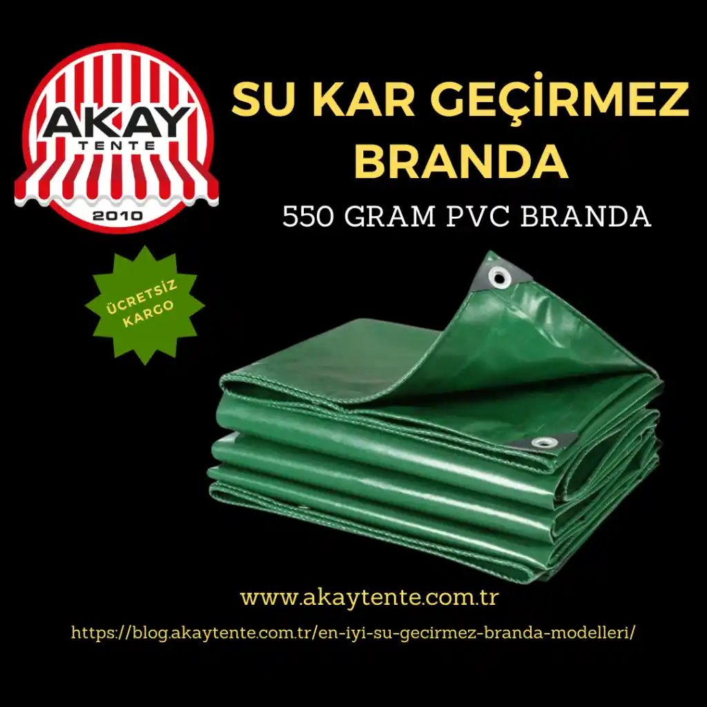 Branda Su Geçirmez Çadır Seçimi ve Kullanım Kriterleri Rehberi