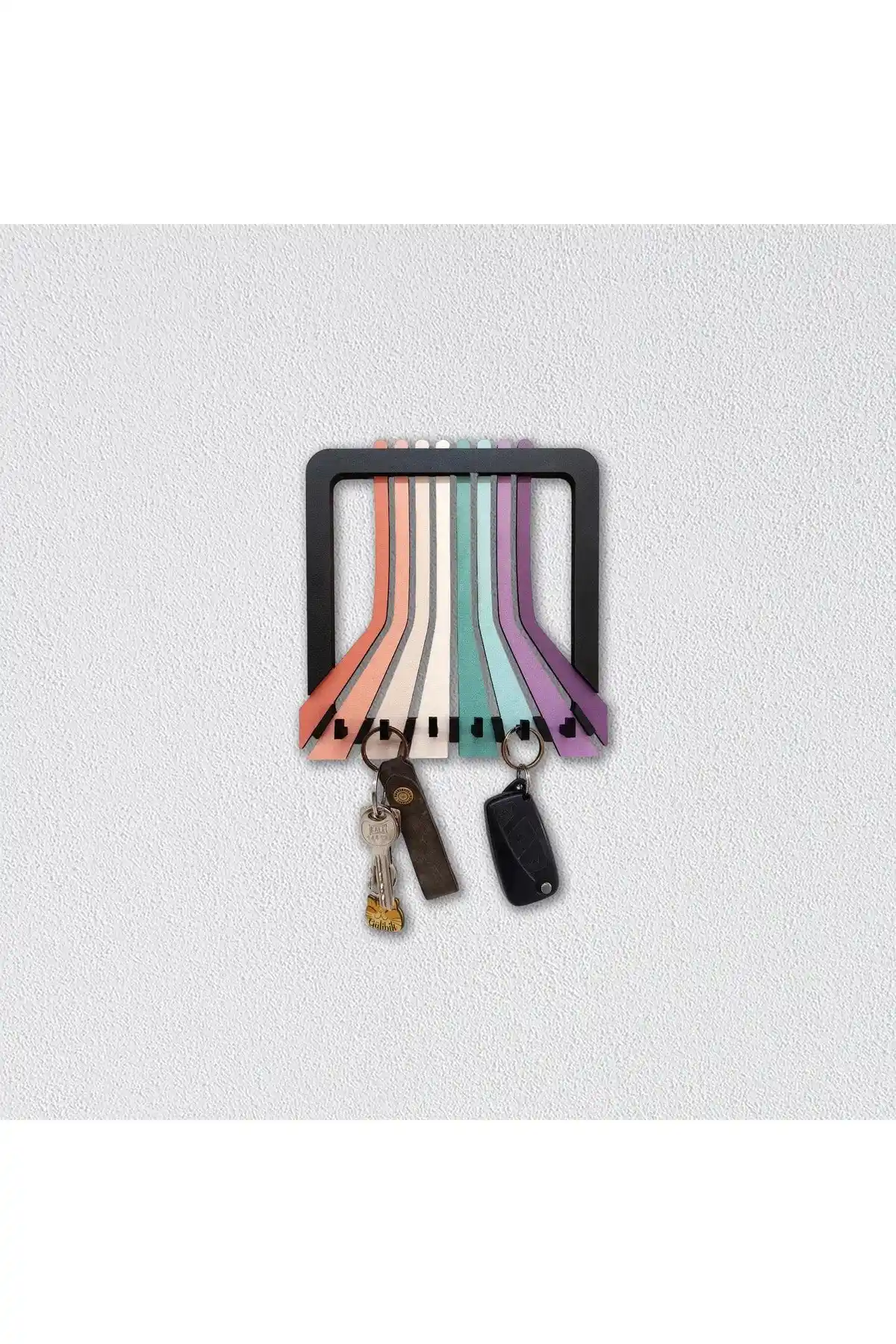 Cajuart Marka Modern Anahtarlık Askılığı Ev ve Ofis Dekorasyonuna Uygun Çözüm