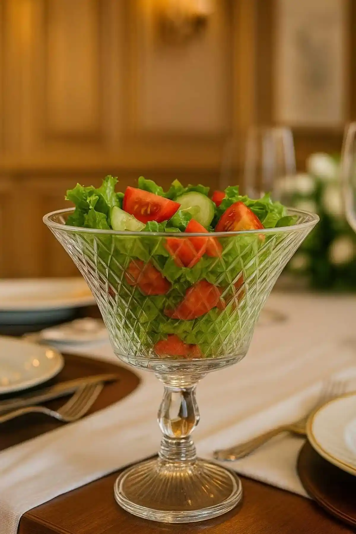 Cam Malzemeden Yapılmış Salata Kaseleri: Estetik ve Fonksiyonellik Bir Arada