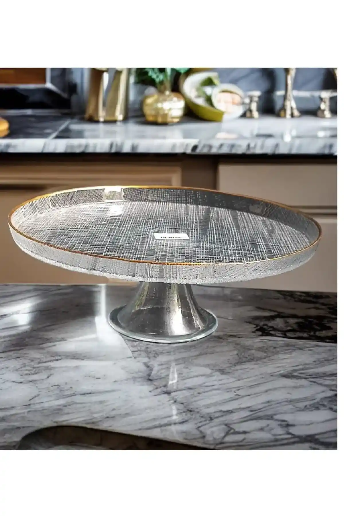 Cam Sunum Tabağı Ayaklı Model: Estetik ve İşlevselliğin Modern Buluşması