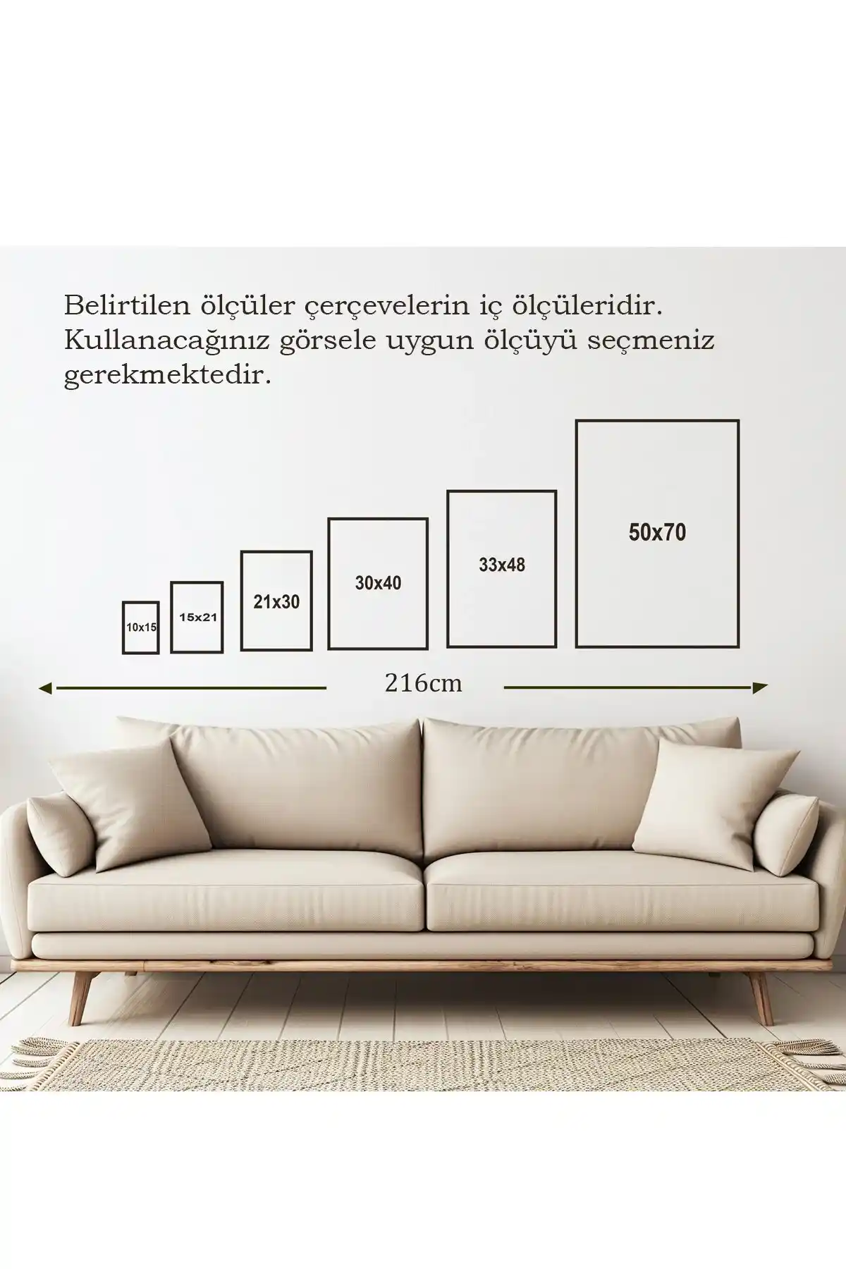 Çerçevesiz Poster Modelleri: Modern İç Mekan Dekorasyonunda Şıklık ve Fonksiyonellik