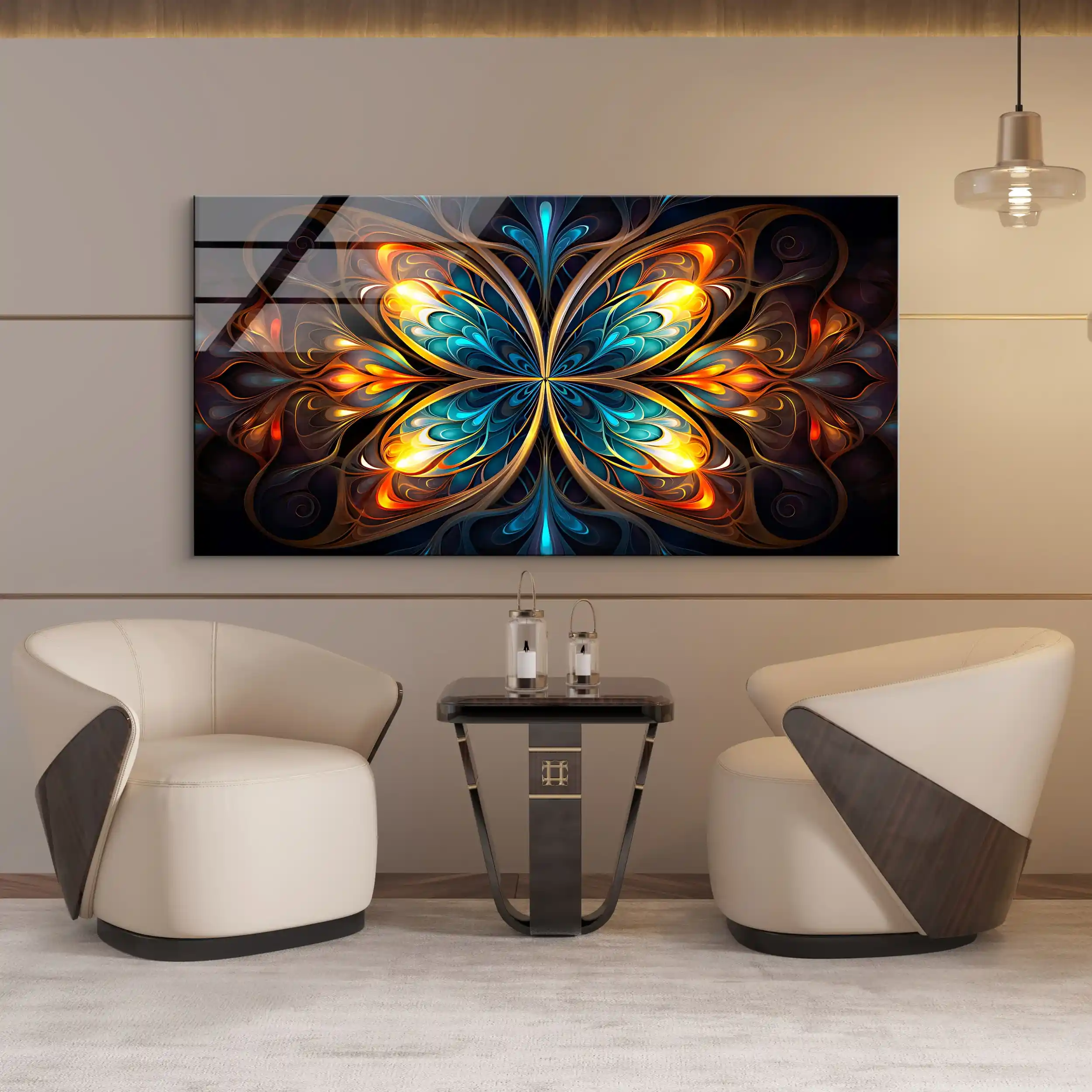 Çerçevesiz Tablolar ile Modern ve Minimalist Dekorasyon Trendleri