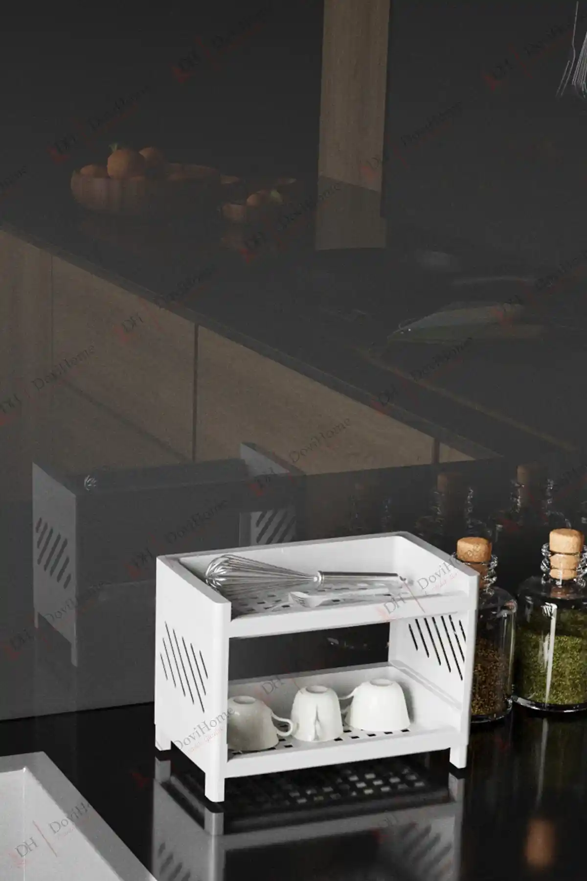 Çift Katlı Mutfak Organizerleri ile Mutfak Düzeninizi Optimize Edin