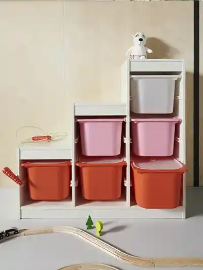 Çocuk Odaları İçin Estetik ve Kullanışlı Oyuncak Dolabı Seçenekleri