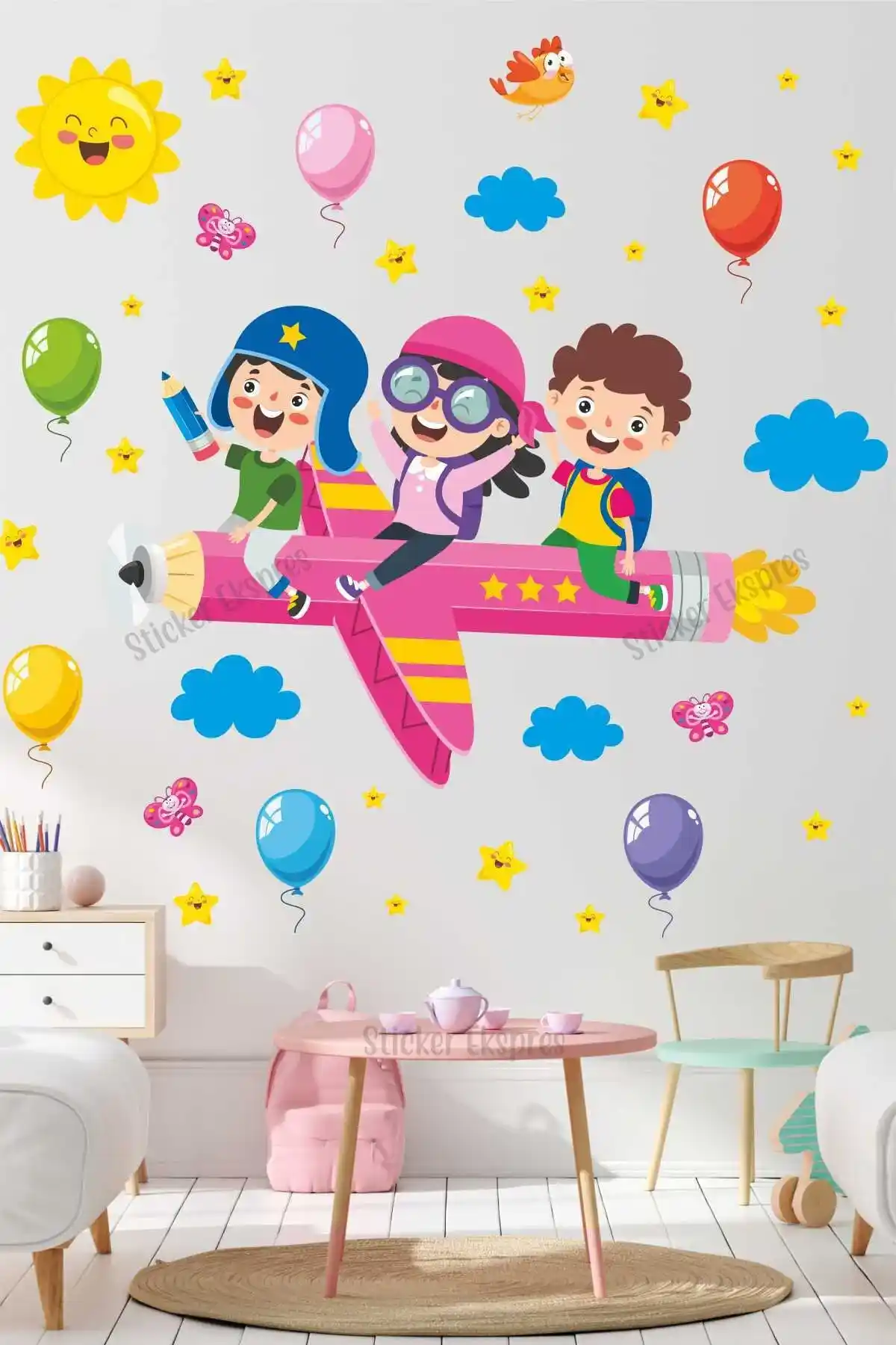 Çocuk Odası Dekorasyonunda Güvenli ve Estetik Cam Sticker Çözümleri