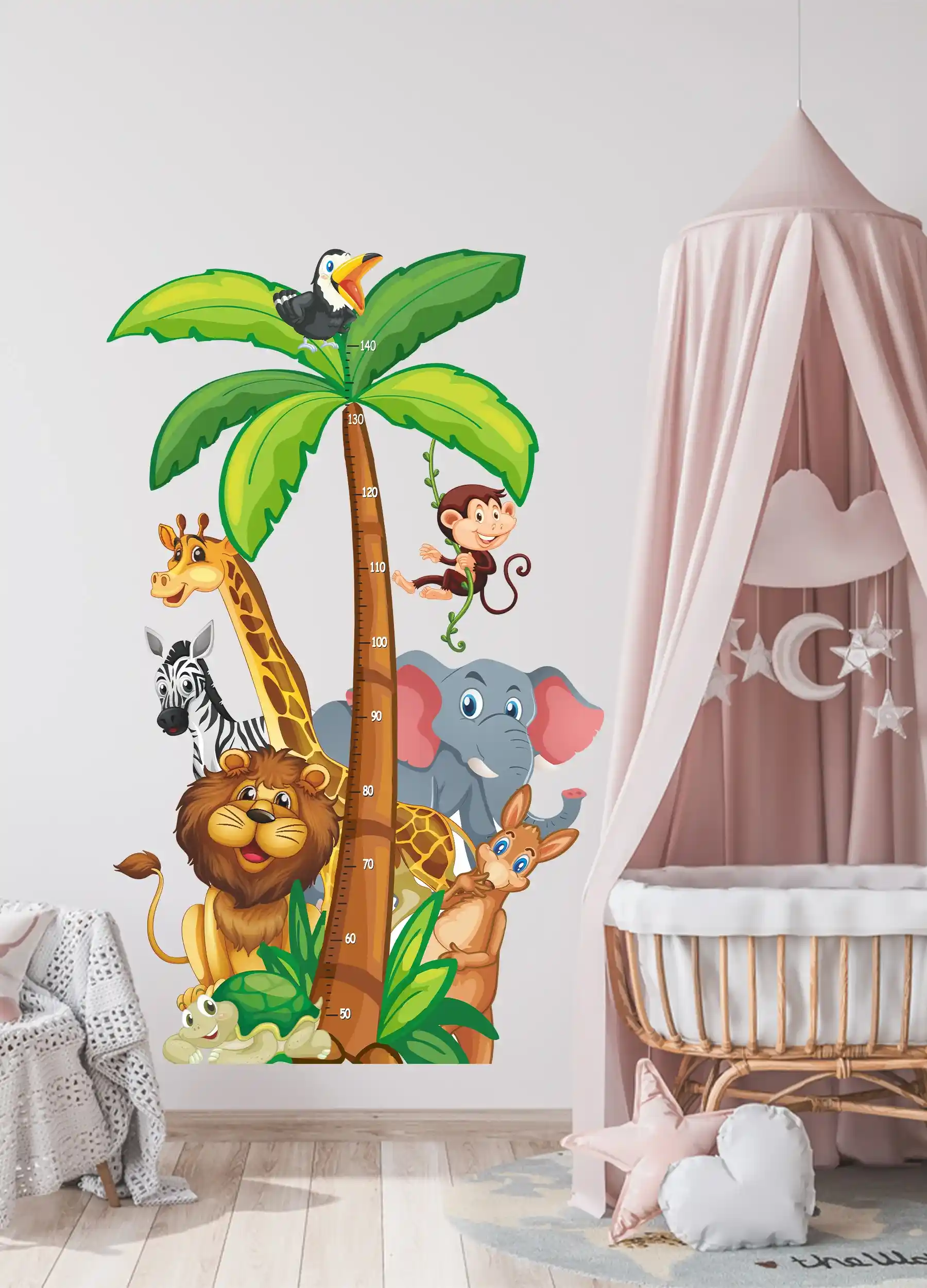 Çocuk Odası Dekorasyonunda Hayvan Temalı Stickerlar: Renkli ve Eğlenceli Bir Dokunuş