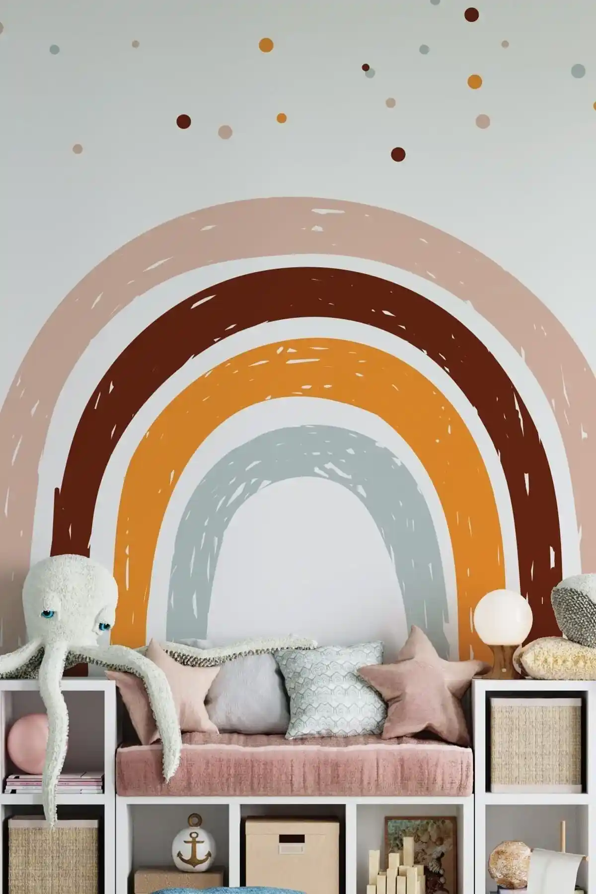 Çocuk Odası Dekorasyonunda Pastel Gökkuşağı Teması ve Yaratıcı Tasarım İpuçları