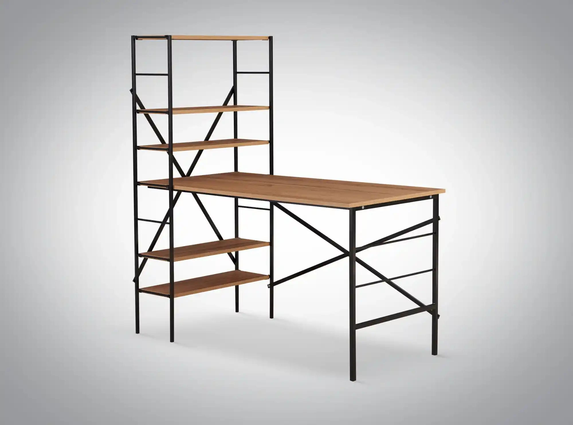 Çok Fonksiyonlu Kitaplık ve Çalışma Masası Tasarımları: Modern ve Pratik Çözümler