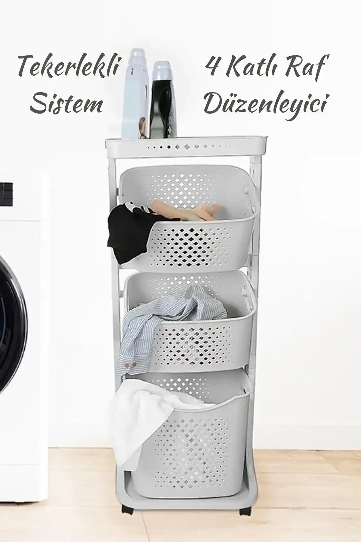 Çok Katlı Banyo Rafı Sepetleri: Fonksiyonellik ve Tasarımın Uyumuyla Alanı Optimize Edin