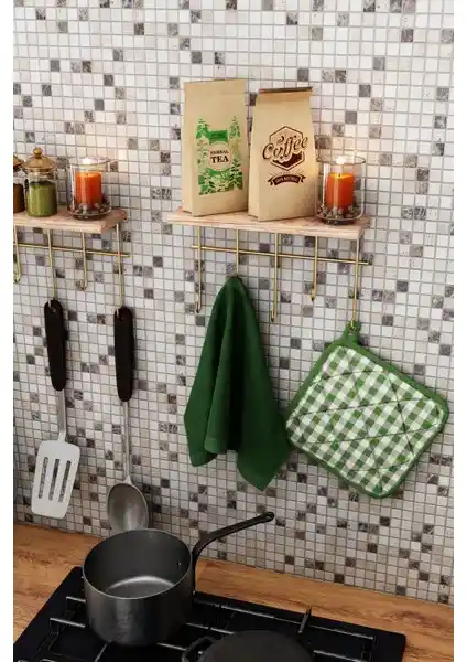 Çoklu 2'li Masif Mutfak Raf Setleri: Dayanıklılık ve Estetiğin Modern Çözümü