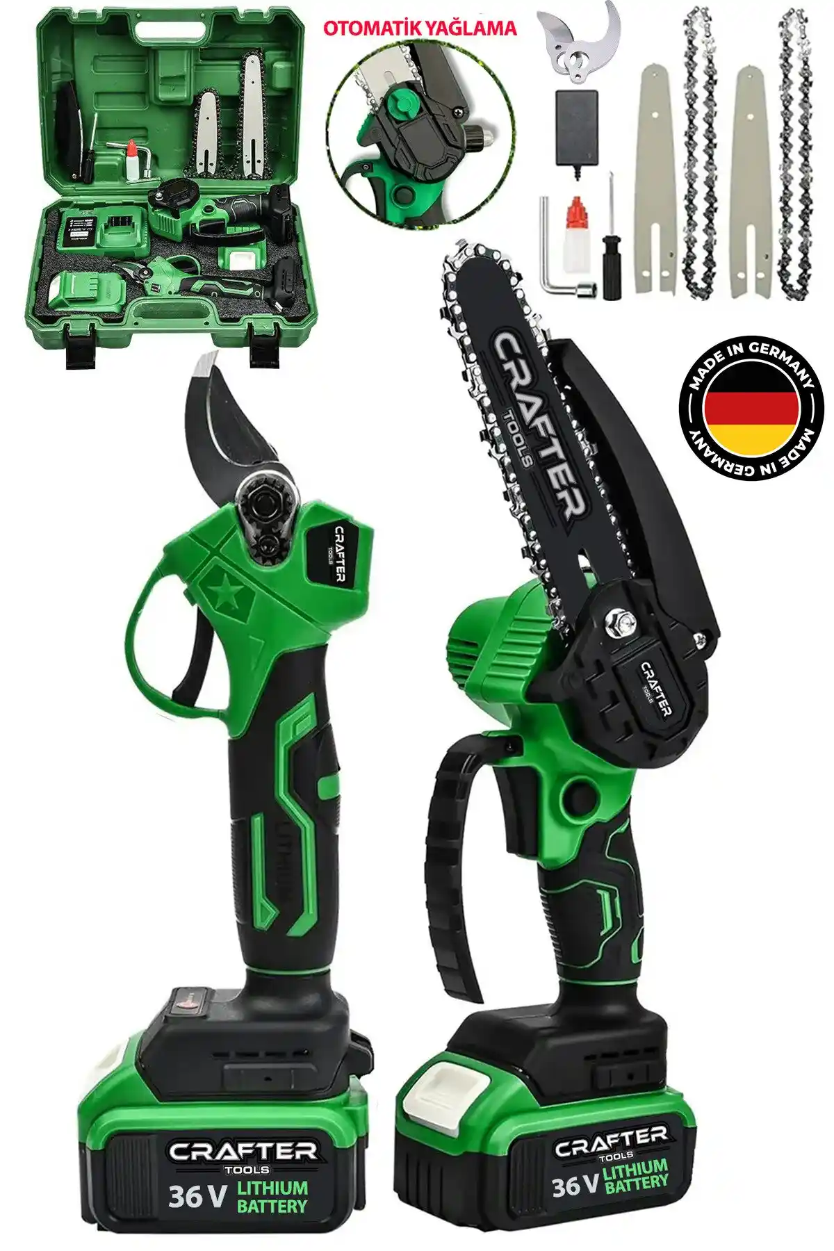 Craftertools Budama Testeresi: Dayanıklı Çelik ve Ergonomik Tasarım Özellikleri