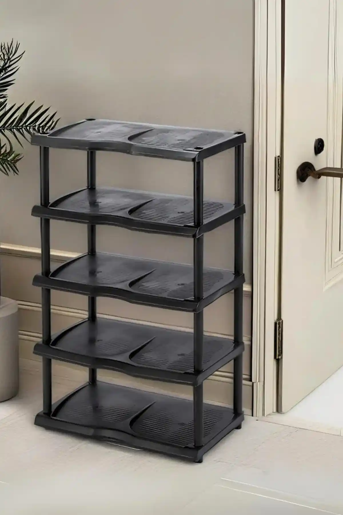 Dayanıklı Çok Katlı Plastik Ayakkabılık: Ev ve Ofisler İçin Pratik Depolama Çözümü