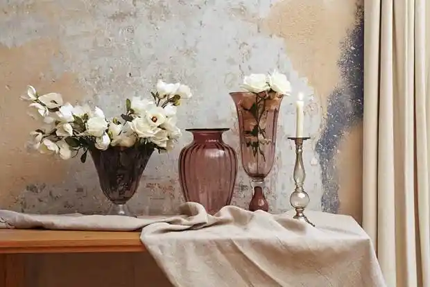 Dekorasyonda Vazolar İçin Seçim Rehberi: Boyut, Malzeme ve Stil İpuçları