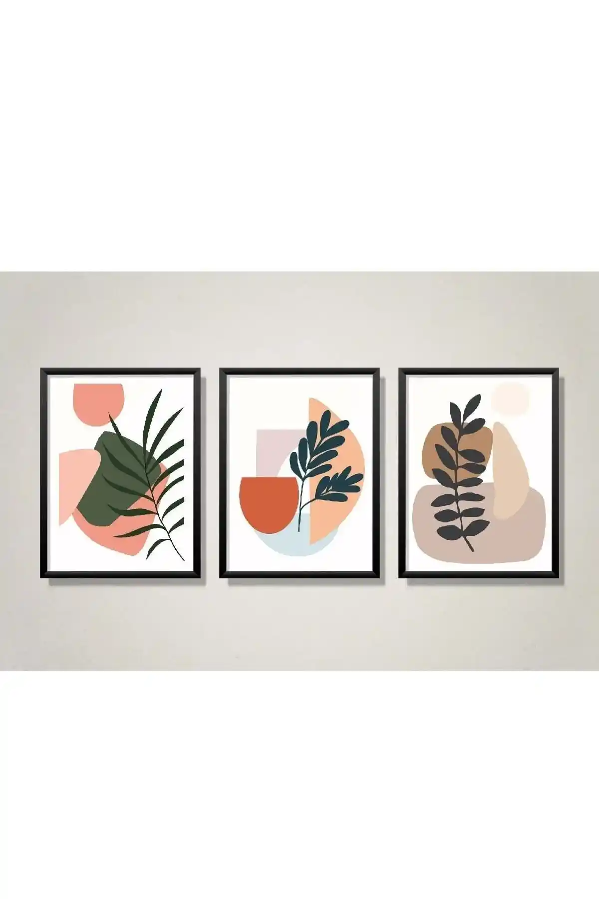 Dekoratif 3'lü Tablo Setleri ile Ev ve Ofis Dekorasyonunda Şık ve Estetik Dokunuşlar
