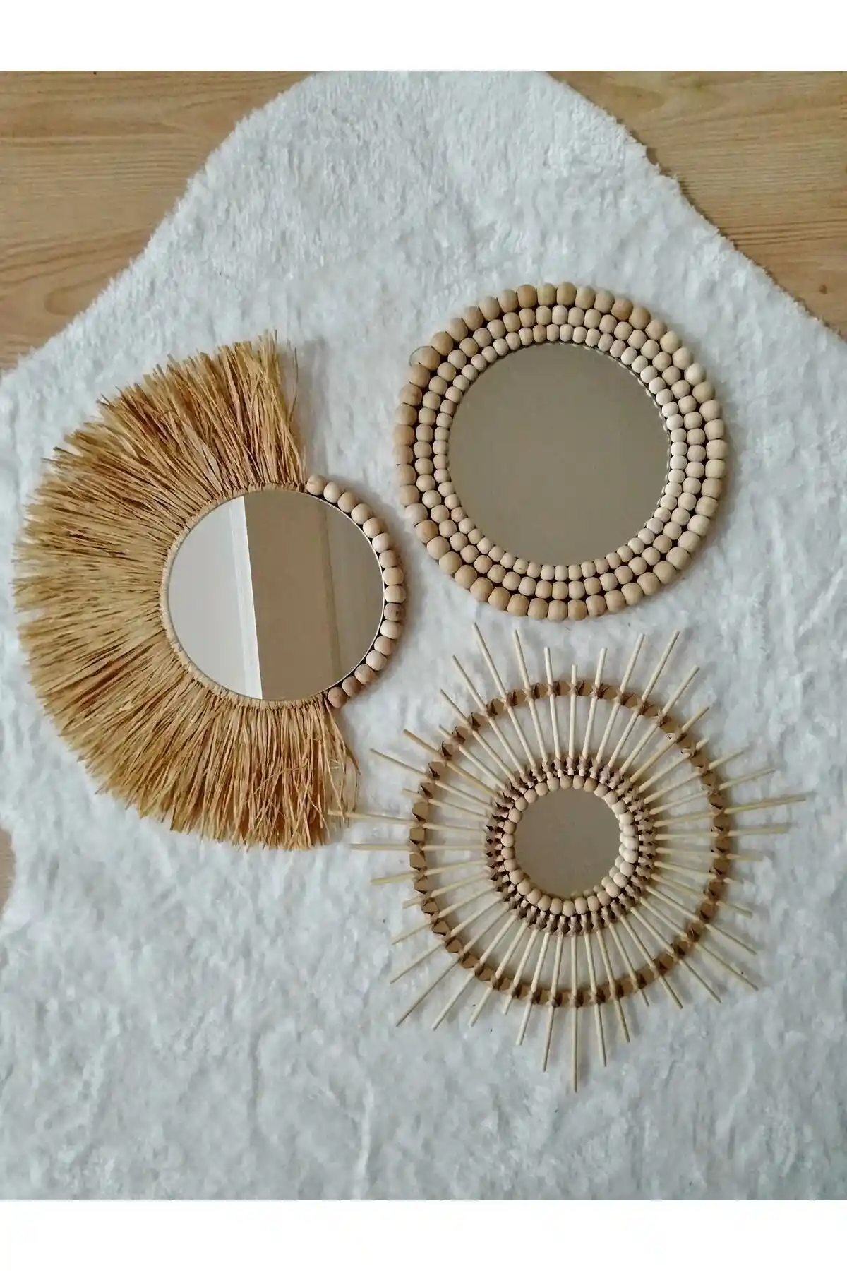 Dekoratif Bohem Ayna Setleri ile Evinize Sıcaklık ve Samimiyet Katın