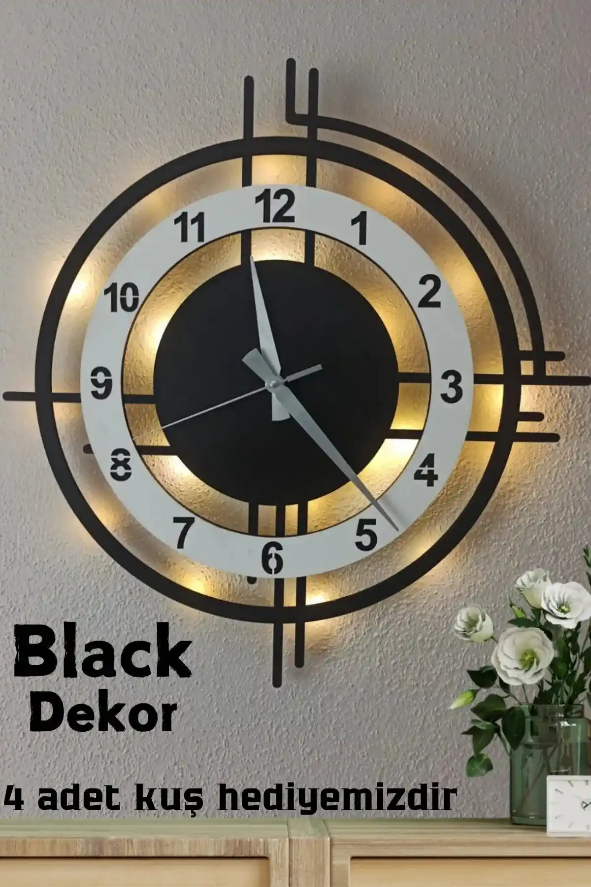 Dekoratif Çok Fonksiyonlu Duvar Saatleri: Estetik ve İşlevselliğin Buluşması