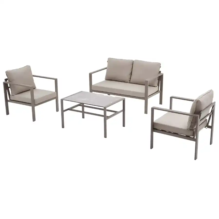 Demir Çerçeveli Modern Oturma Grupları: Dayanıklı ve Şık Tasarımlar