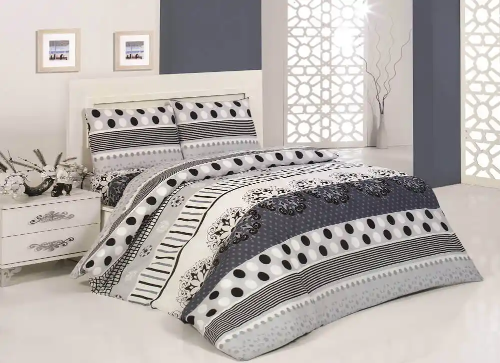 Diagonal Desenli Nevresim Takımlarıyla Modern Yatak Odası Dekorasyonu İçin En İyi Seçenekler