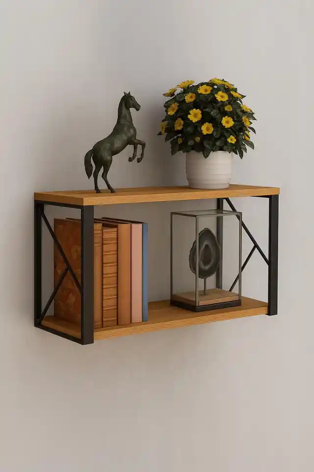 Diamur Ahşap Modern Raflar: Şık ve Dayanıklı Tasarımlarla Modern İç Mekanlar