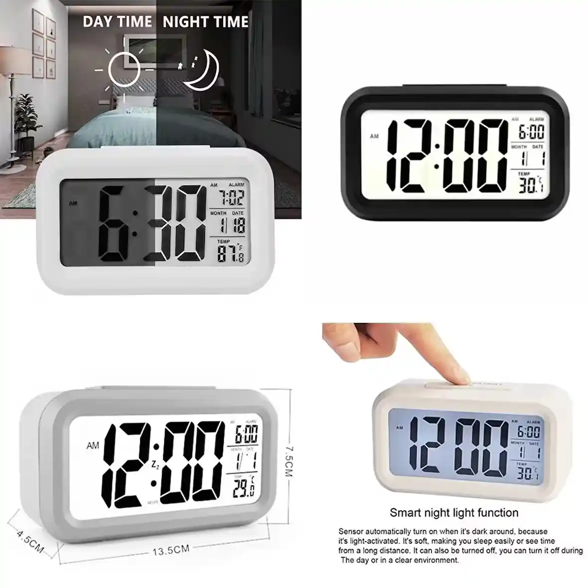 Dijital Alarmlı Masa Saatleri: Modern Yaşamda Pratik ve Estetik Çözüm