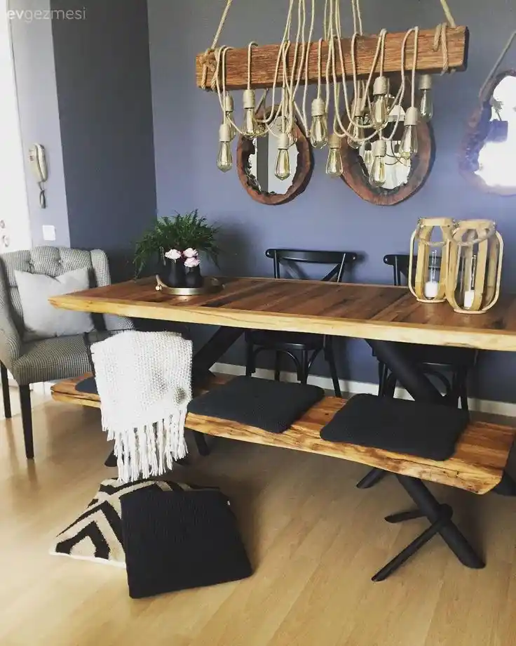 Doğal Ahşap Dönence ile Ev Dekorasyonunda Sıcaklık ve Doğallık Yaratma Rehberi