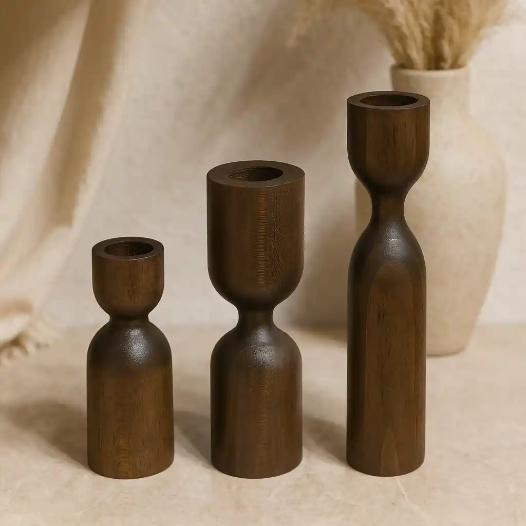 Doğal Ahşap Sanat Setleri ile Evinize Sıcak ve Estetik Dokunuşlar