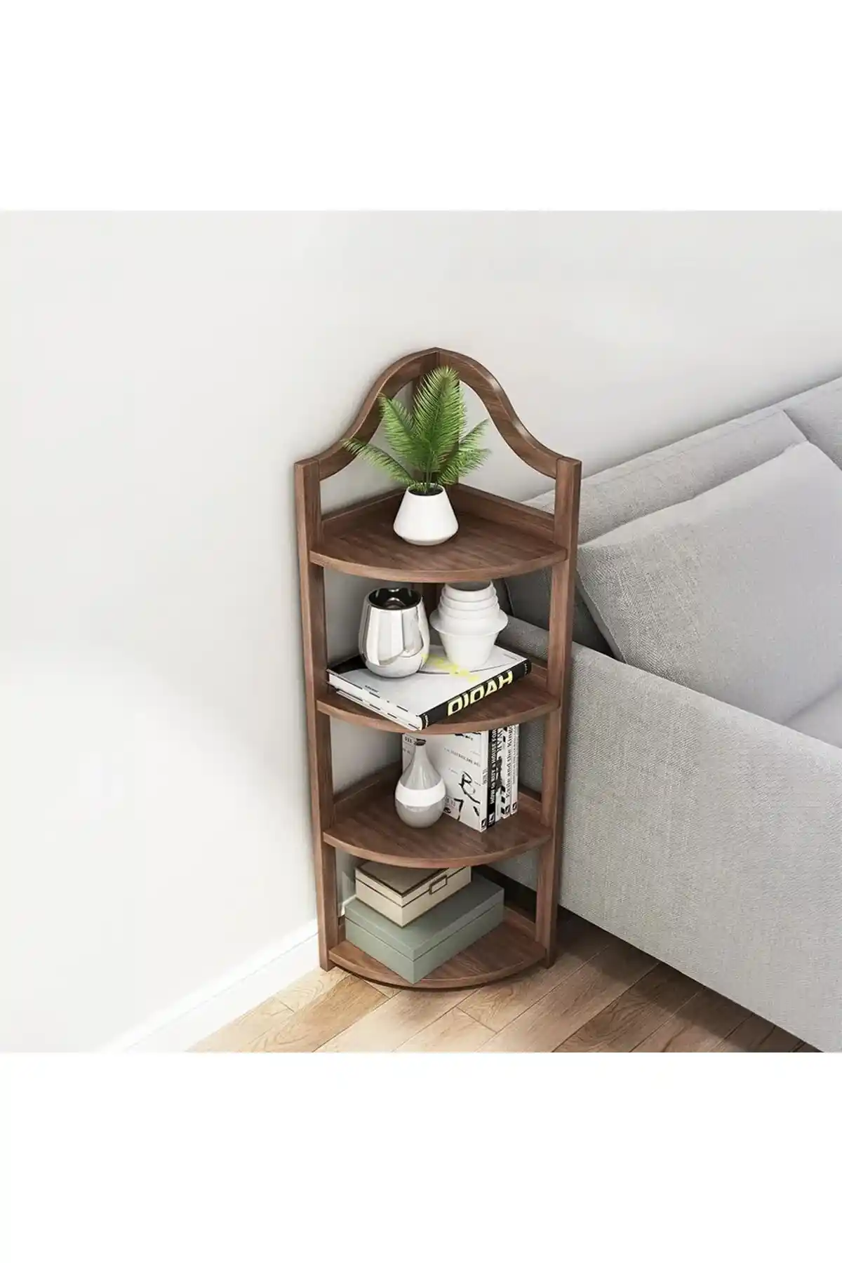 Doğal Görünümlü Modern Raflar: Estetik ve Fonksiyonelliğin Buluşması