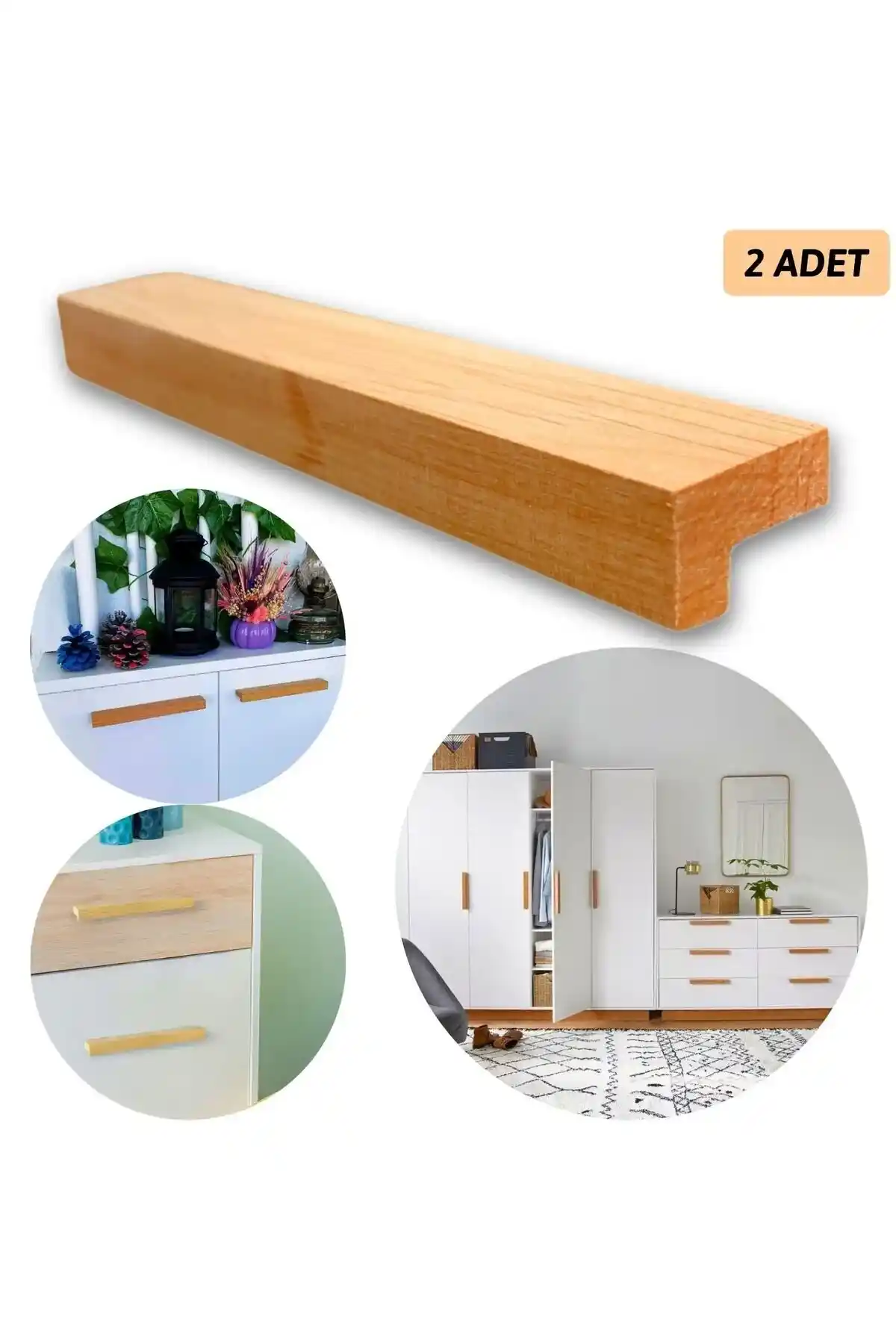 Doğal Stil Mobilyalarda Ahşap Düğme Kulp Kullanımının Önemi ve Estetik Değerlendirmesi