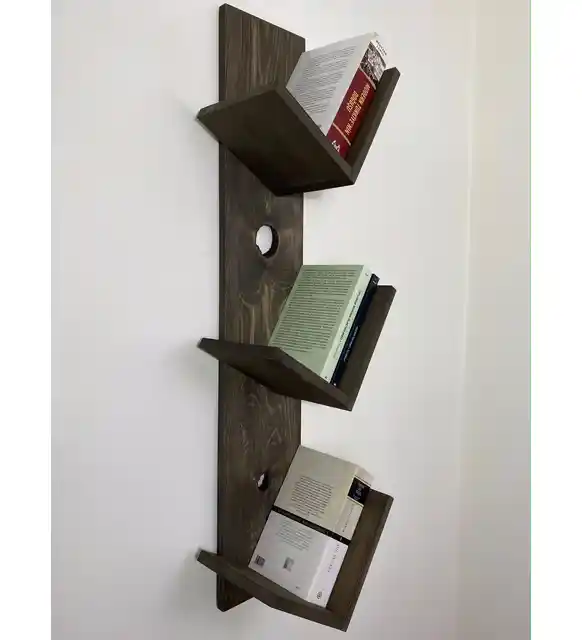 Doğal Tasarım Ahşap Kitaplıklar: Estetik ve Fonksiyonellik Sunan Trendler ve Özellikler