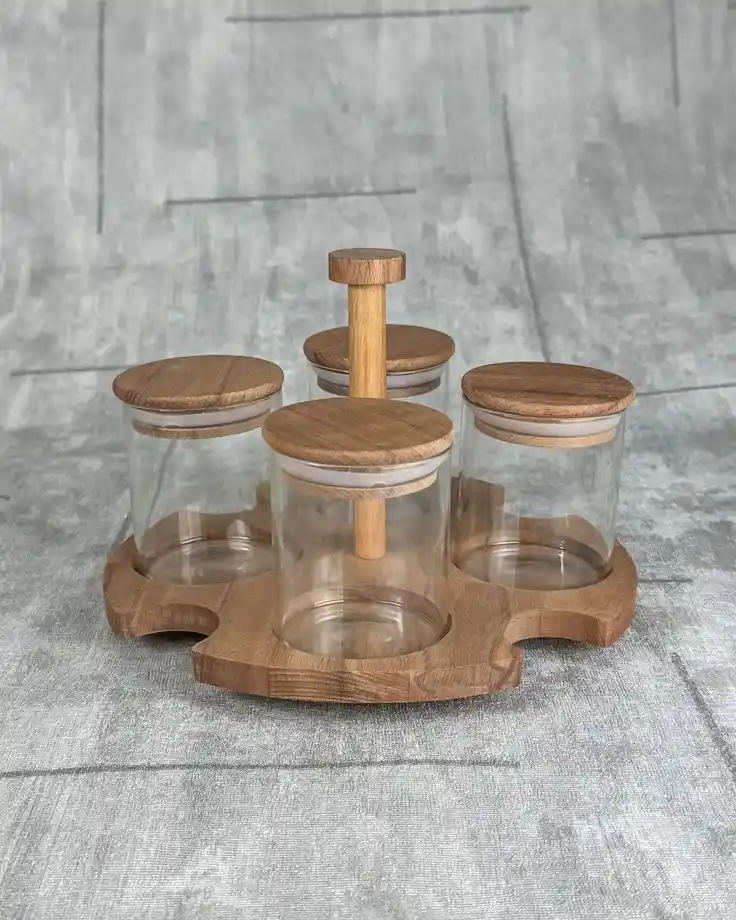 Doğal ve Dayanıklı Bambu Baharat Takımları ile Mutfak Dekorasyonunuzu Zenginleştirin