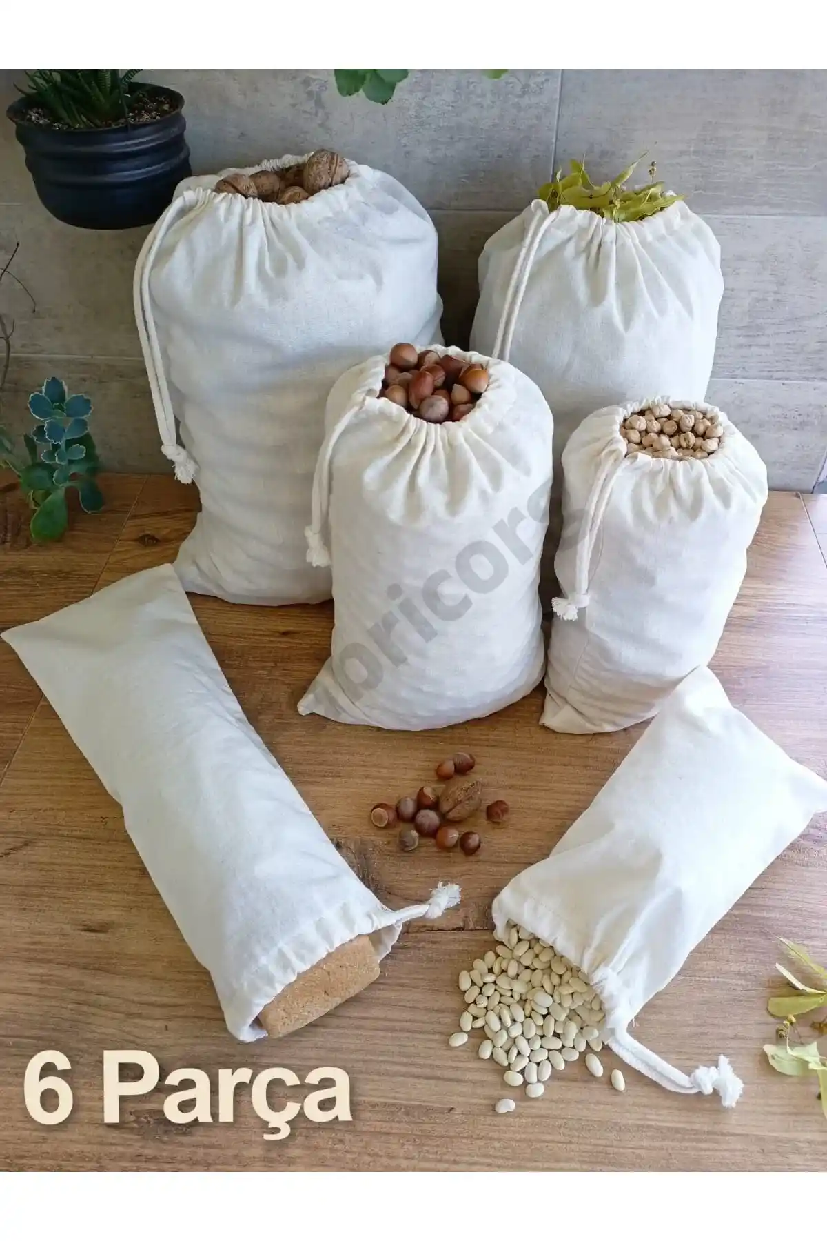 Doğal ve Pratik Bez Keselerle Meyve ve Kuru Bakliyat Saklama Çözümleri