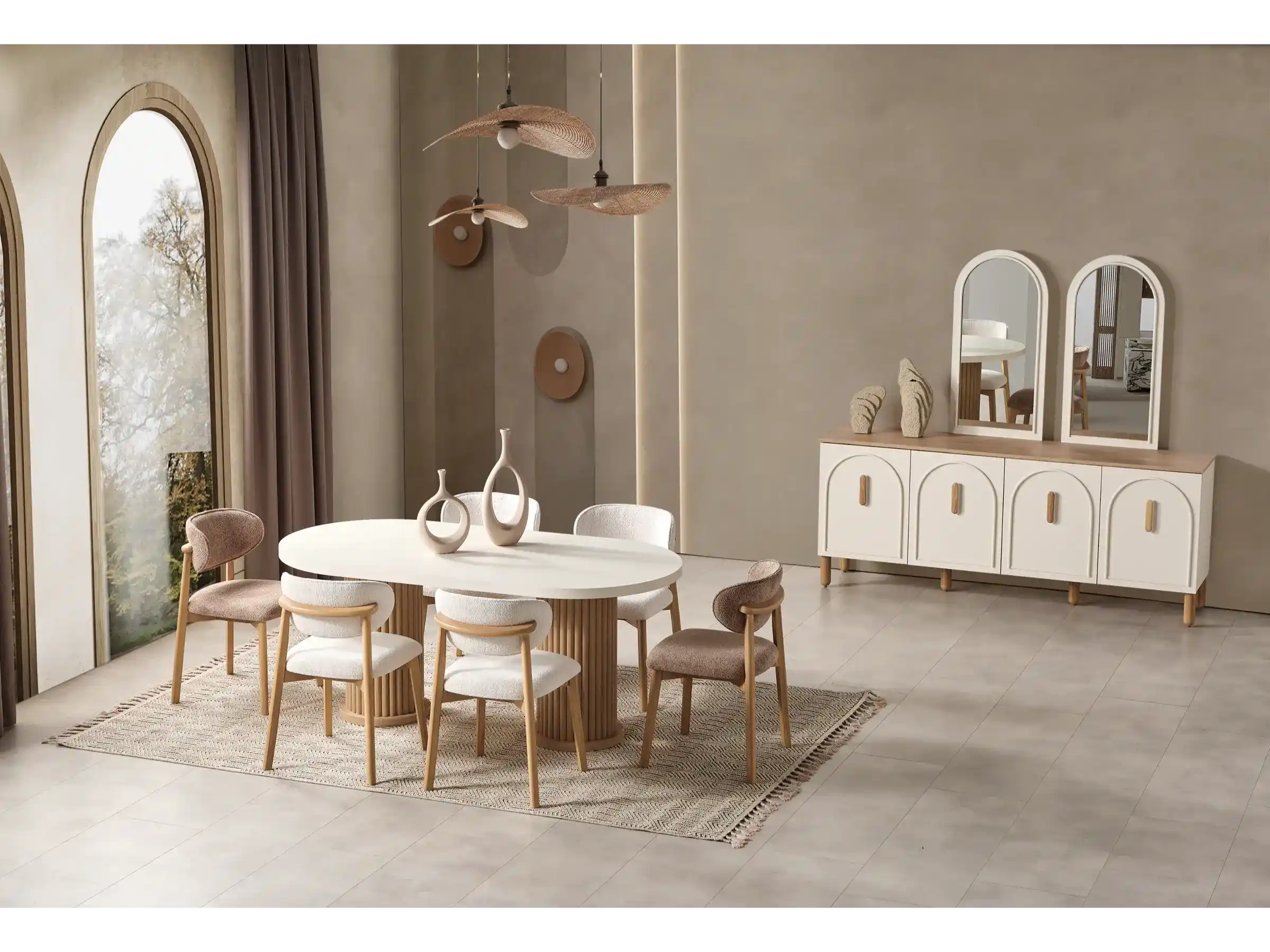 Doğal ve Şık Tasarımlı Yemek Takımlarıyla Sofralarınıza Zarafet Katın