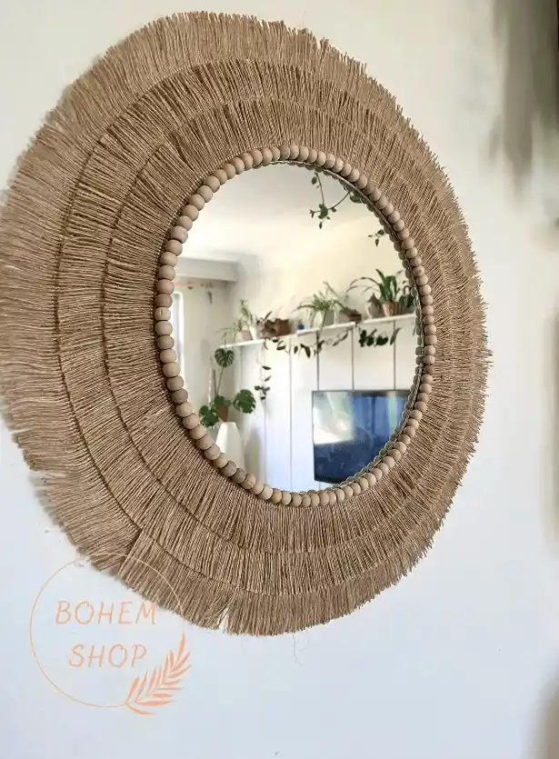 El Yapımı Aynalar Bohem ve Nordik Tarzda Dekorasyonda Sıcak ve Özgün Dokunuşlar