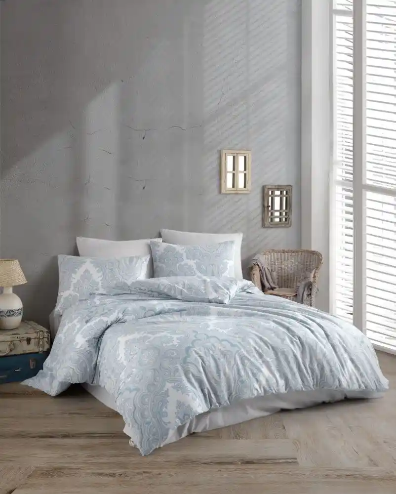 Ely Parker Ranforce Çift Kişilik Nevresim Takımı: Dayanıklı ve Şık Yatak Dekorasyonu Seçeneği